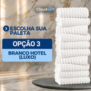 CloudSoft™ – Toalha Premium Algodão Turco | Kit 10 Banhão + 10 Rosto (BRINDE)