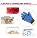 Luva Massageadora e de Tirar Pelos - Pet Love - Brazilis 