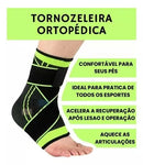 Tornozeleira Ortopédica, Estabilizadora Elástica - Brazilis 