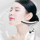 Massageador Rejuvenescedor com LED para Rosto e Pescoço - Brazilis 