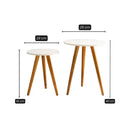 Conjunto mesinhas de canto - Brazilis Shop - Brazilis 