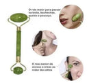 Massageador Facial Anti Rugas com Pedra de Jade - Brazilis 